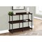 Monarch Specialties Accent Table, Console, Entryway, Narrow, Sofa, Living Room, Bedroom, Metal, Laminate, Brown, Black I 2215 - alternate 4